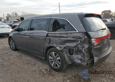 2014 Honda Odyssey Touring из США, поврежденный, VIN 5FNRL5H9XEB097506